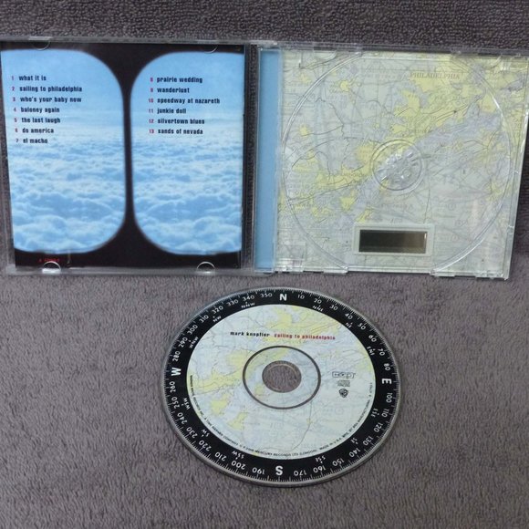 Mark Knopfler Sailing to Philadelphia CD 2000 Dire Straits Singer Warner Bros - Picture 6 of 12